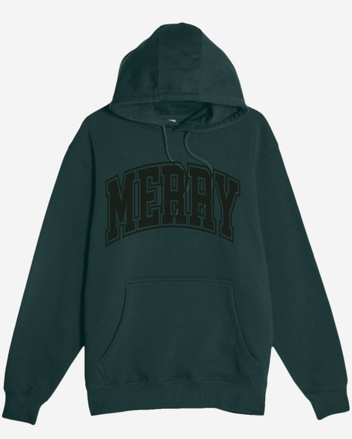 merry hoodie- green