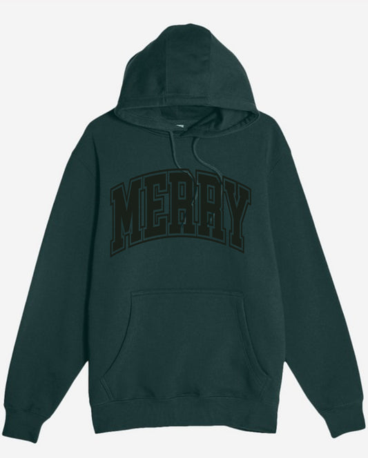 merry hoodie- green